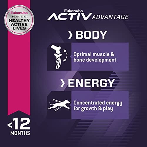 Eukanuba Activ Advantage 1st Ingredient Lamb Puppy Formula Dry Dog Food - 15 Lbs