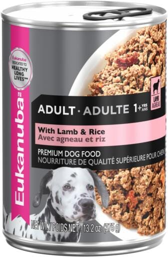 Eukanuba Adult Lamb & Rice Dinner Canned Dog Food  