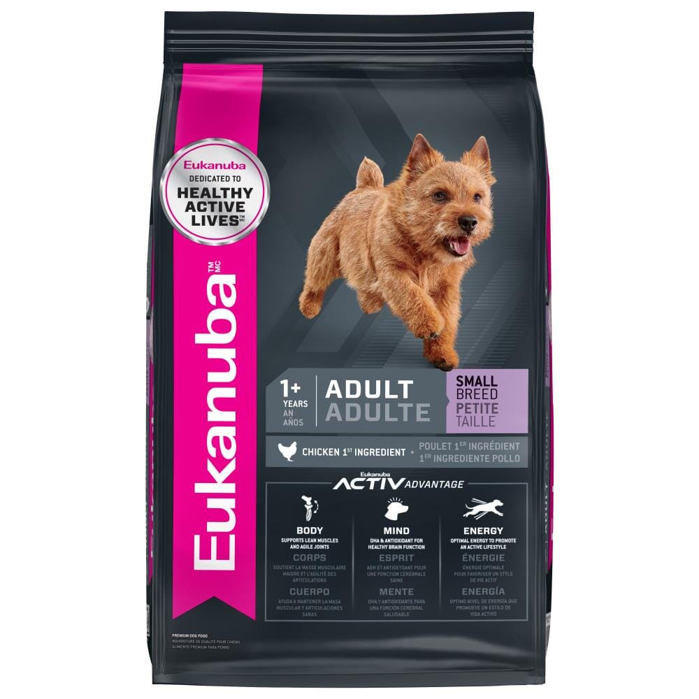 Eukanuba Chicken Activ Advantabe Small-Breed Adult Maintenance Dry Dog Food - 15 Lbs  