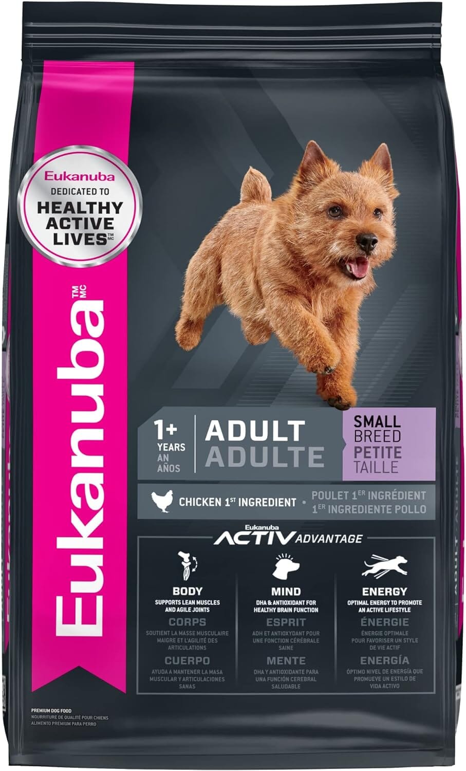 Eukanuba Chicken Activ Advantabe Small-Breed Adult Maintenance Dry Dog Food - 28 Lbs  