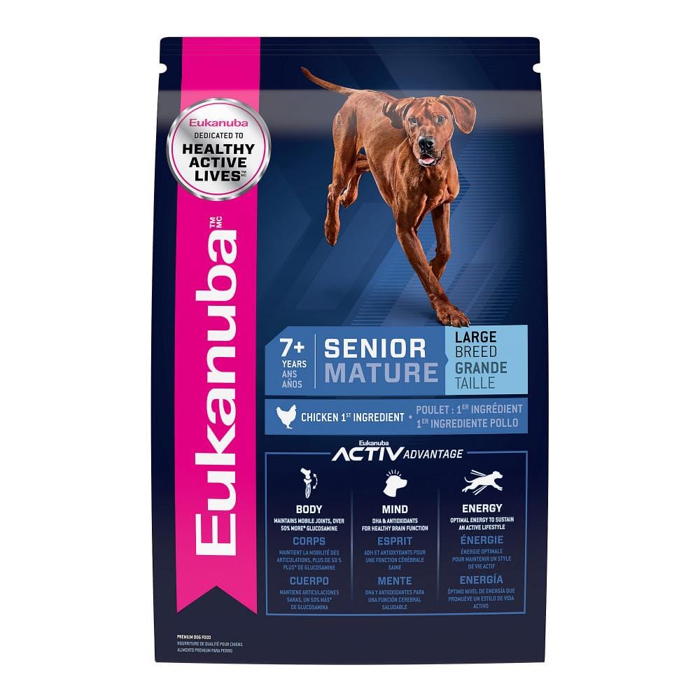 Eukanuba Chicken Large-Breed Senior Dry Dog Food - 30 Lbs  