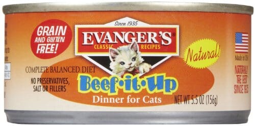 Evanger's Beef It Up Dinner Canned Cat Food - 5.5 Oz - Case of 24