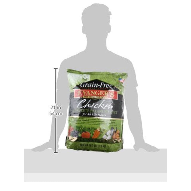 Evanger's Chicken Sweet Potato & Pumpkin Grain Free Dry Dog Food - 16.5 lb Bag
