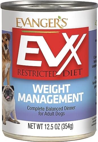 Evanger's EVX Restricted Diet Weight Support Adult Canned Dog Food - 12.5 Oz - Case of 12 Default Title