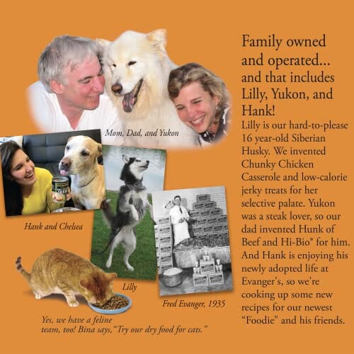 Evanger's Grain-Free Meat Lover's Medley with Fruit Potato and Rabbit Dry Dog Food - 30 Lbs