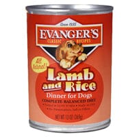 Evanger's Heritage Classics Gluten-Free Lamb and Rice Dinner Jumbo Canned Dog Food - 20.2 Oz - Case of 12 Default Title