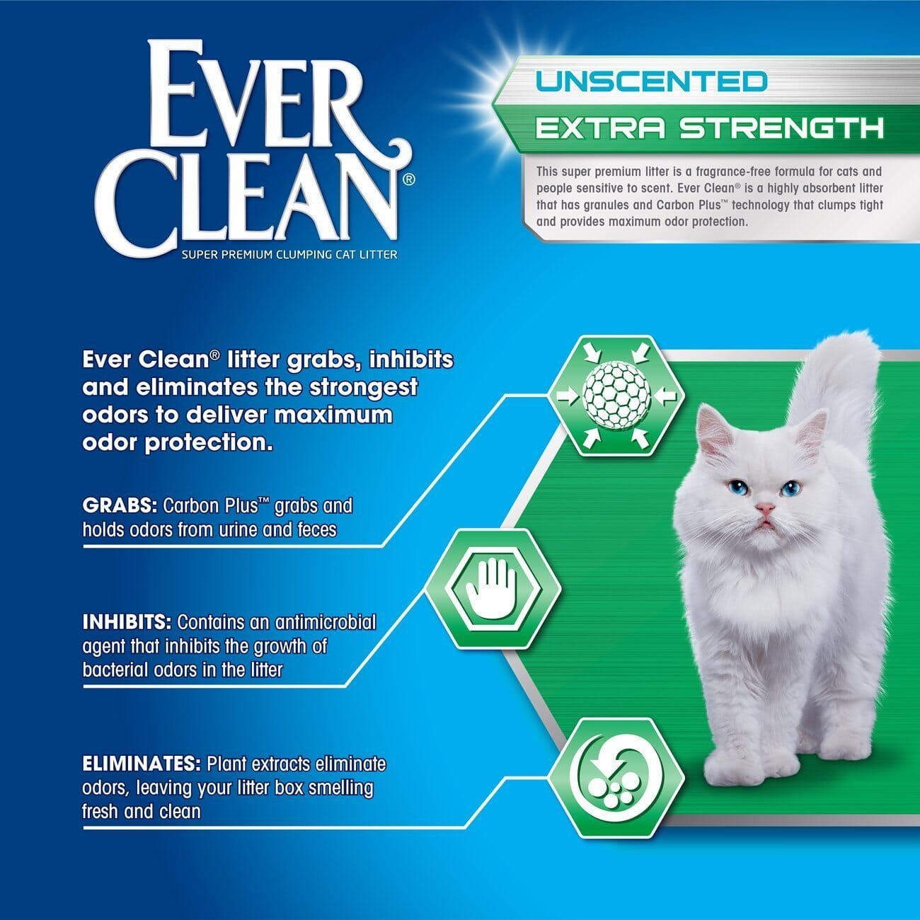 Ever Clean Ever Fresh Unscented Cat Litter - 25 Lbs  