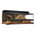 Exo Terra All-Glass Dual-Door Low and Wide Profile Terrarium Large - L:36 X W:18 X H:12 In