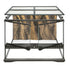 Exo Terra All-Glass Dual-Door Low and Wide Profile Terrarium Small - L:18 X W:18 X H:12 In