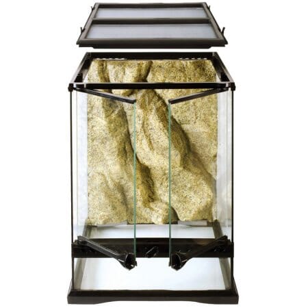 Exo Terra All-Glass Dual-Door Tall Profile Terrarium Mini - L:12 X W:12 X H:18 In