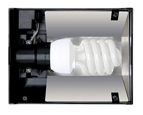 Exo Terra Compact Top Terrarium Plastic Canopy Incandescent Light Fixture