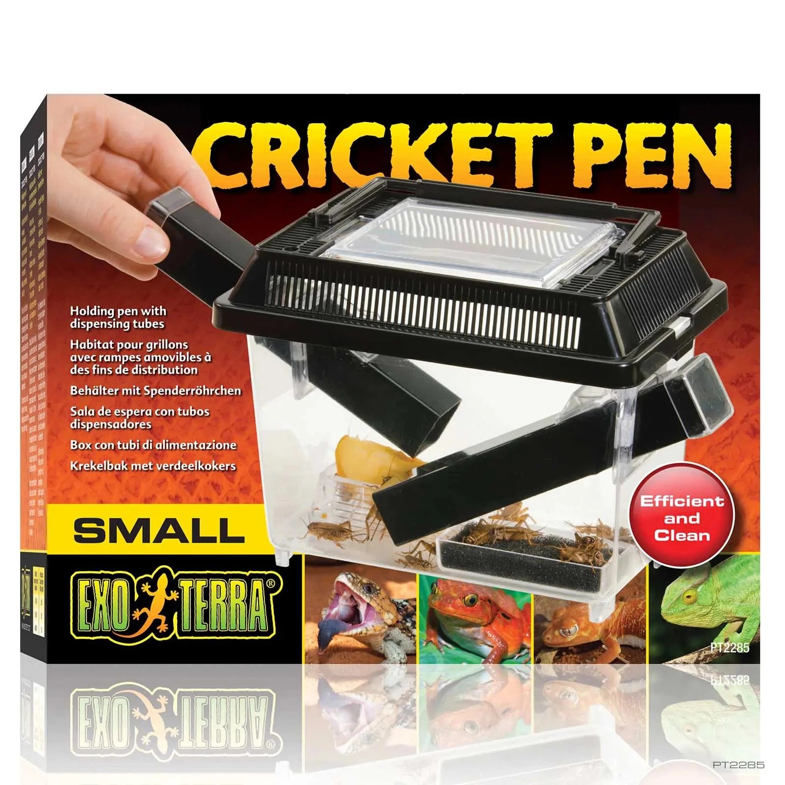 Exo Terra Cricket Pen Dispenser Feeder Small