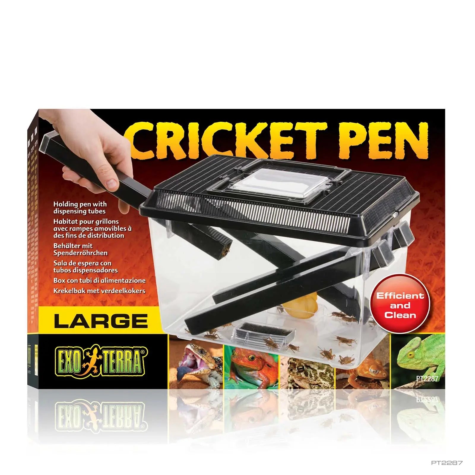 Exo Terra Cricket Pen Dispenser Feeder Large