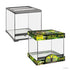 Exo Terra Dart Frog Front Opening Terrarium - L:18 X W:18 X H:18 Inches