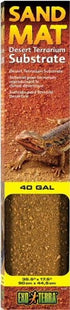 Exo Terra Desert Sand Mat Terrarium Substrate and Décor 40 Gallon - L:35.5 X W:17.5 In