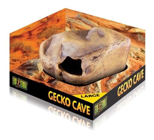 Exo Terra Gecko Cave Reptile Terrarium Décor - Large