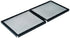 Exo Terra Hinged Door Terrarium Screen Cover - Black 55 Gallon