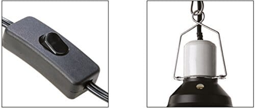 Exo Terra Light Dome Aluminum UV Reflector Lamp for Reptile Terrarium