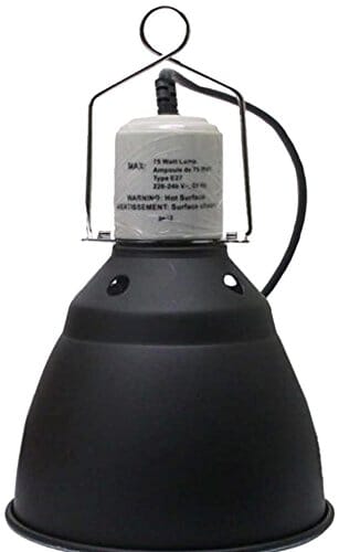 Exo Terra Light Dome Aluminum UV Reflector Lamp for Reptile Terrarium