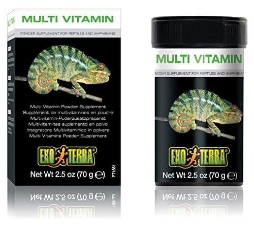 Exo Terra Reptile Multi-Vitamin Powder Supplement for Reptiles and Amphibians - 2.5 Oz Default Title