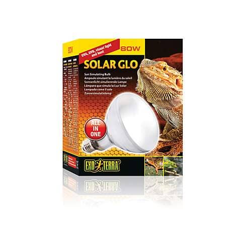 Exo Terra Solar-Glo Sun Simulating Reptile Heating Lamp Bulb - 80 Watts Default Title