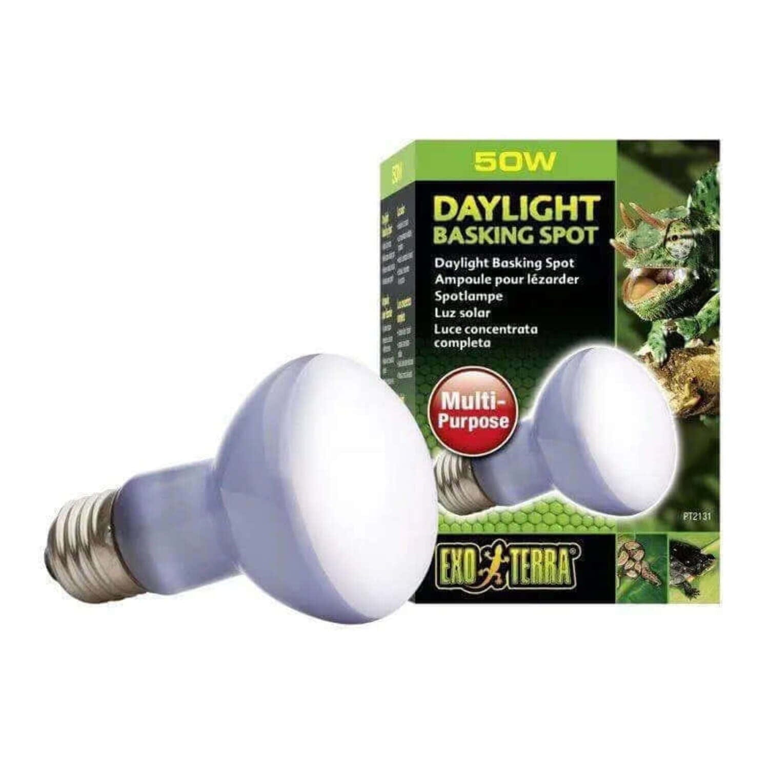 Exo Terra Sun Glo Neodymium Daylight Basking Spot Lamp - 50 W