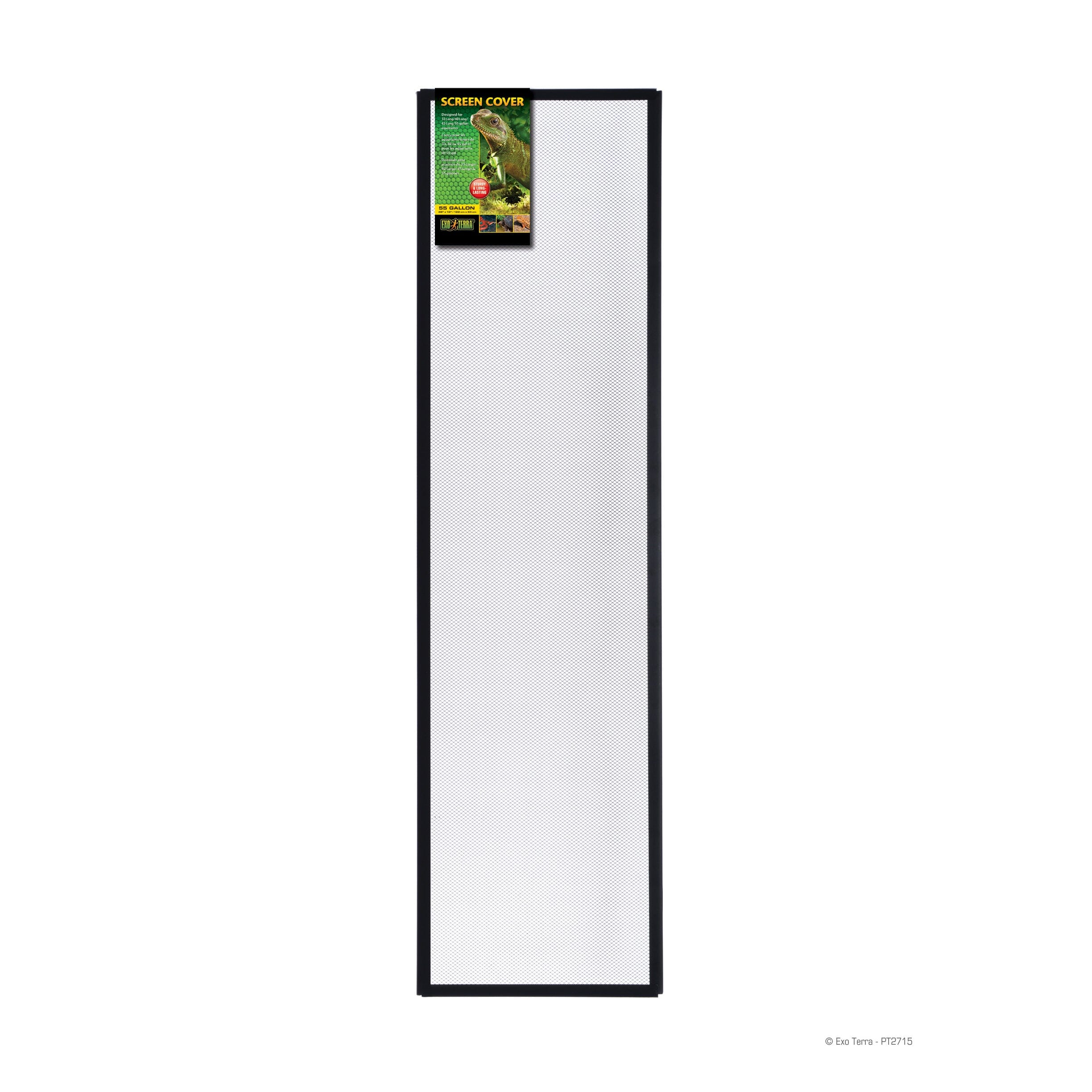 Exo Terra Terrarium and Aquarium Screen Cover 55 Gal - L:48 X W:13 In