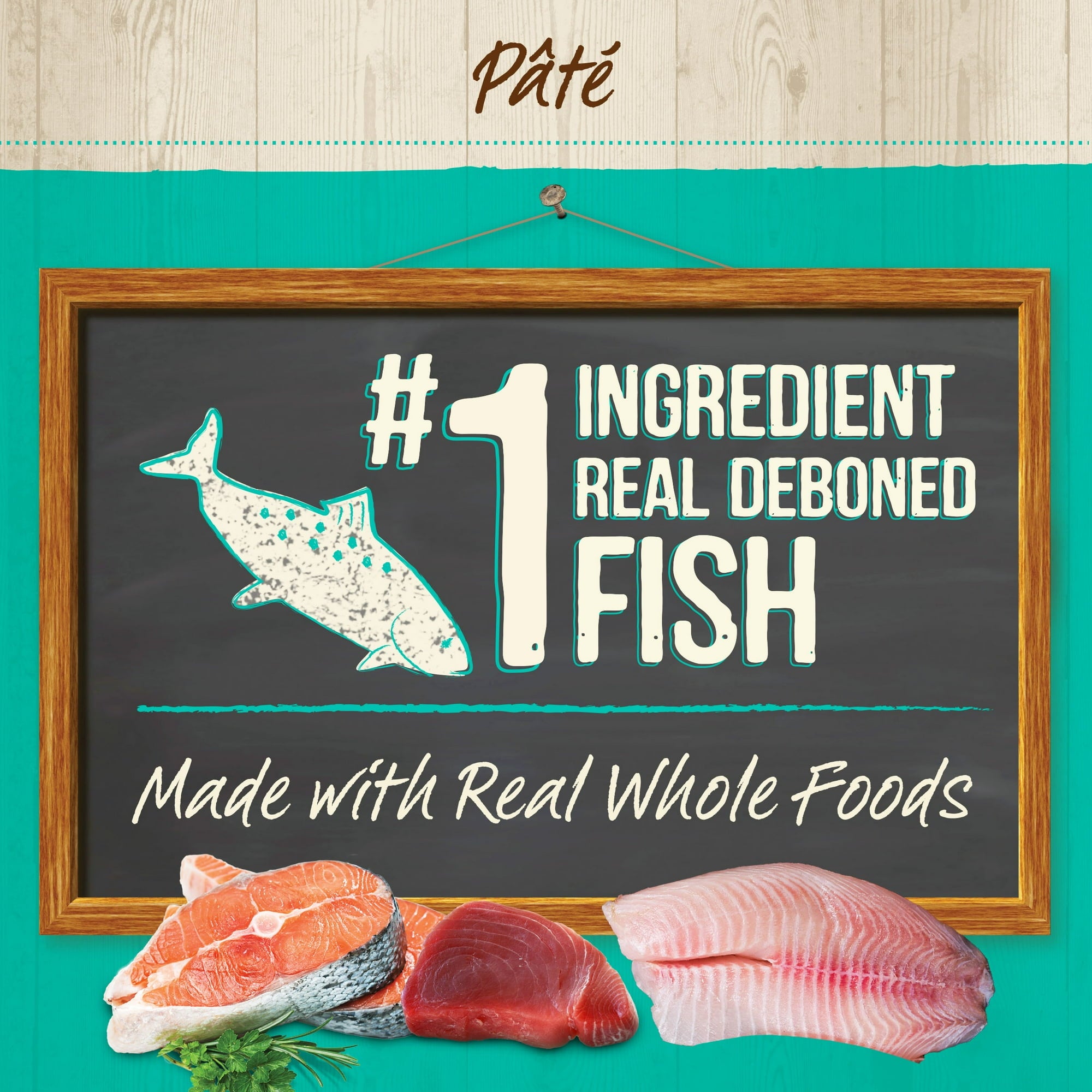 Merrick Grain-Free Purrfect Bistro Seafood in Gravy Canned Cat Food - Variety Pack - 5.5 Oz - 12 Pack - Case of 4