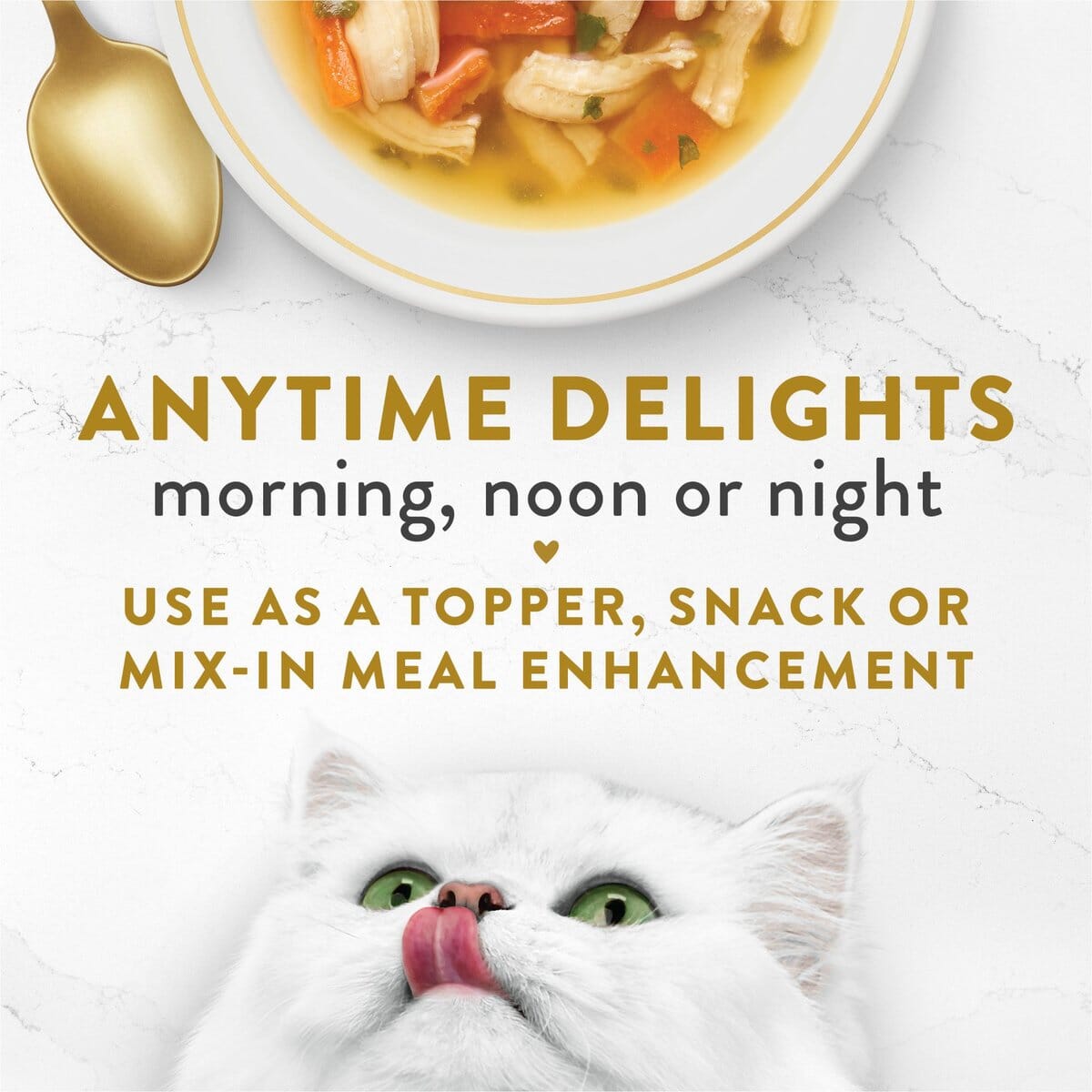 Fancy Feast Broths Classic Chicken, Vegetables & Whitefish Supplemental Cat Food Pouches  