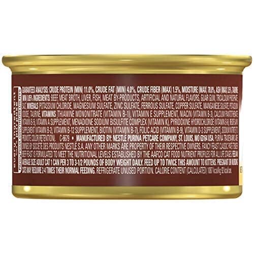 Fancy Feast Classic Beef and Liver Canned Cat Food  