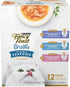 Fancy Feast Classic Collection Broths Variety Pack Supplemental Cat Food Pouches  