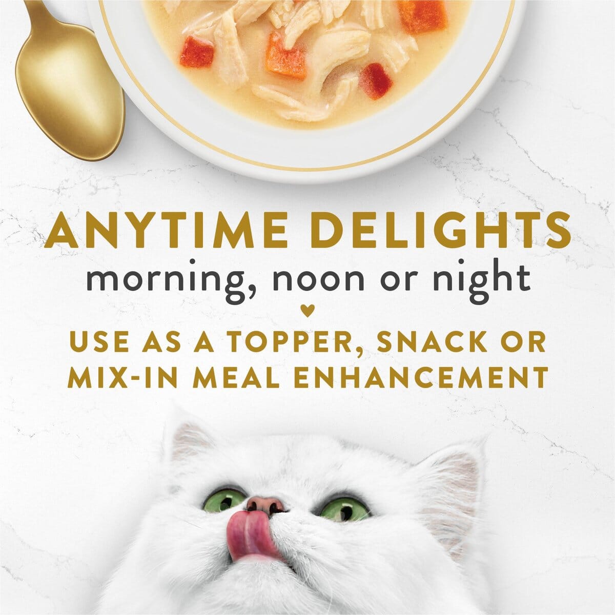 Fancy Feast Creamy Broths with Chicken & Vegetables Supplemental Cat Food Pouches  