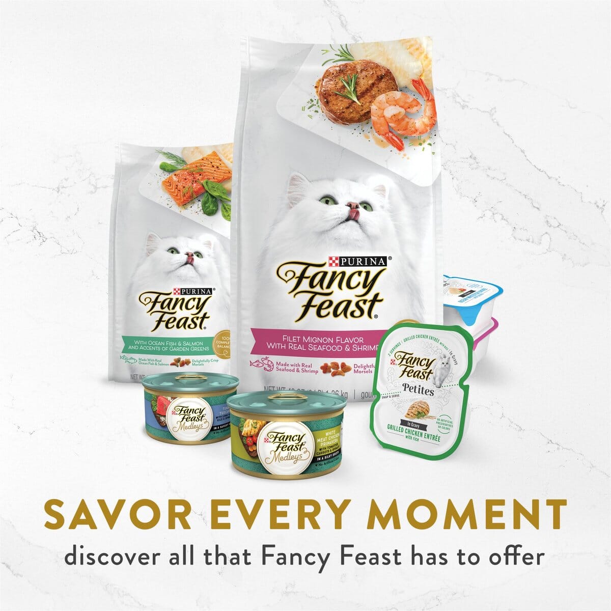 Fancy Feast Creamy Broths with Chicken & Vegetables Supplemental Cat Food Pouches  