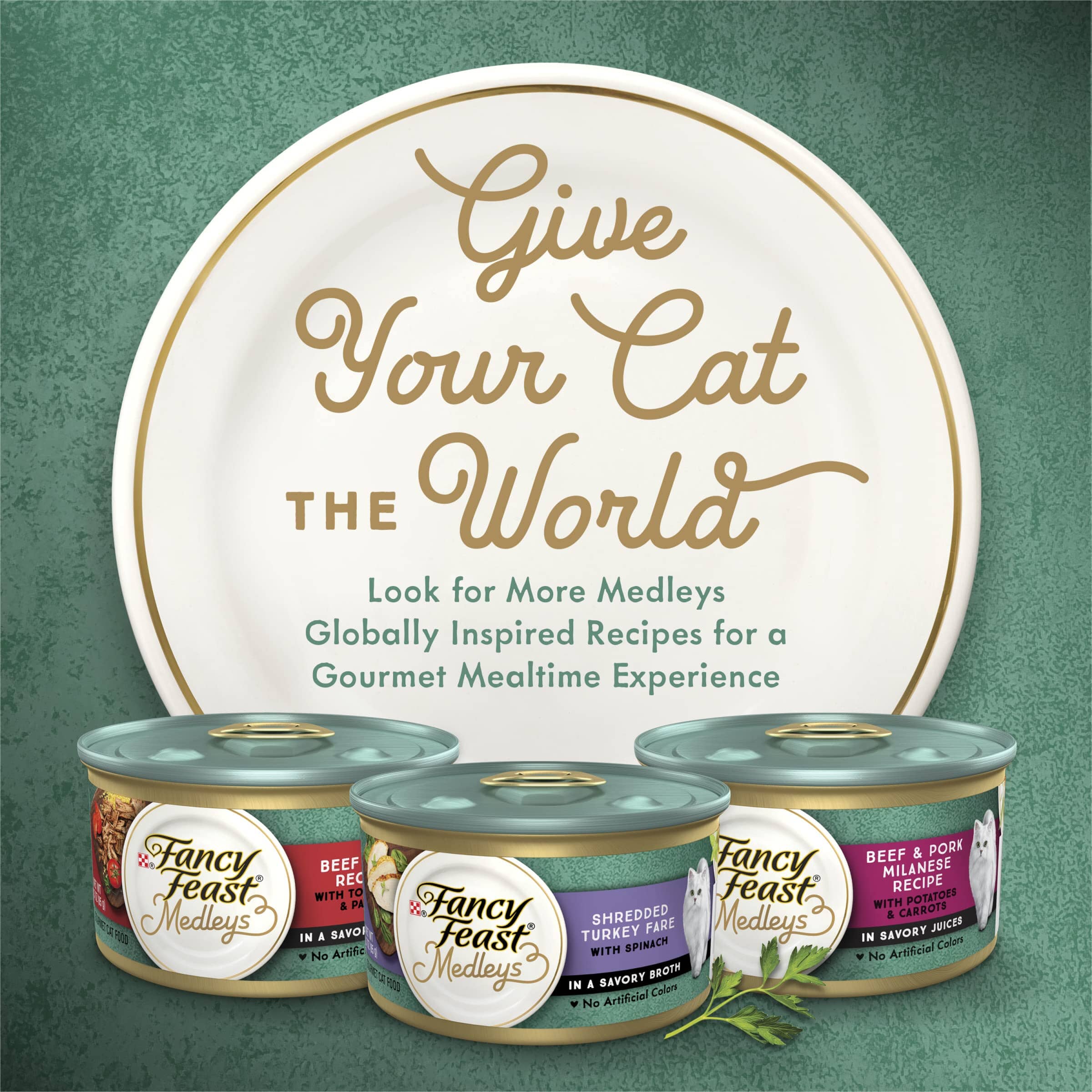 Fancy Feast Elegant Florentine Variety Pack Canned Cat Food  