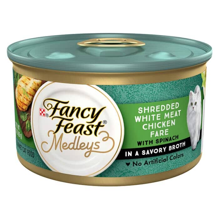 Fancy Feast Elegant Medleys Shredded Chicken Canned Cat Food  