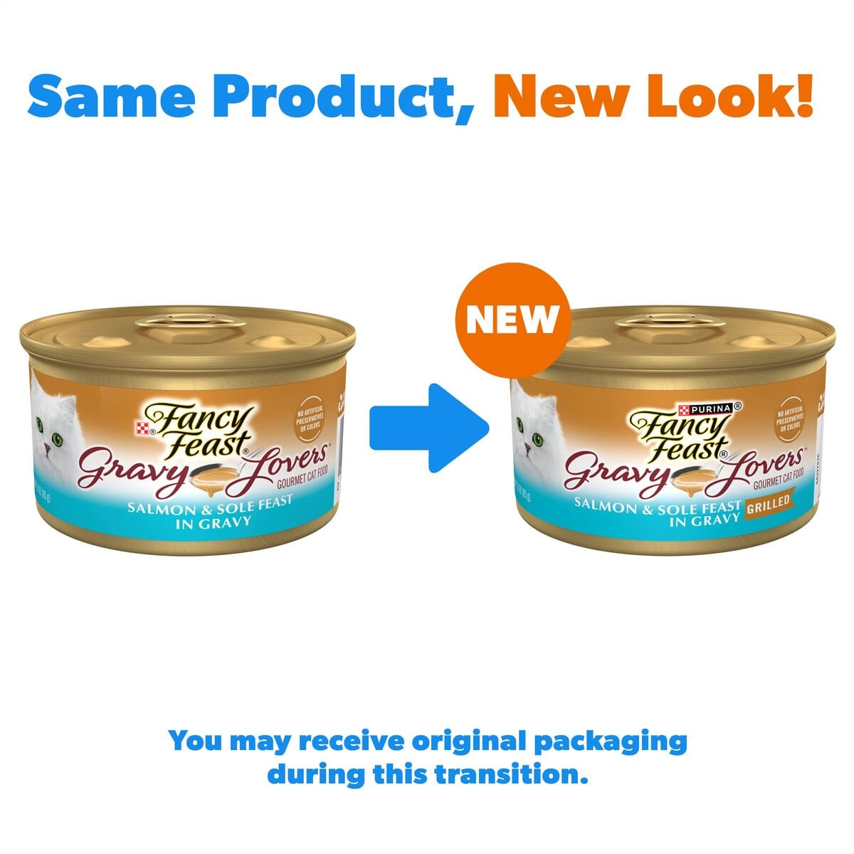 Fancy Feast Gravy Lovers Salmon & Sole Feast In Seared Salmon Flavor Gravy Canned Cat Food  