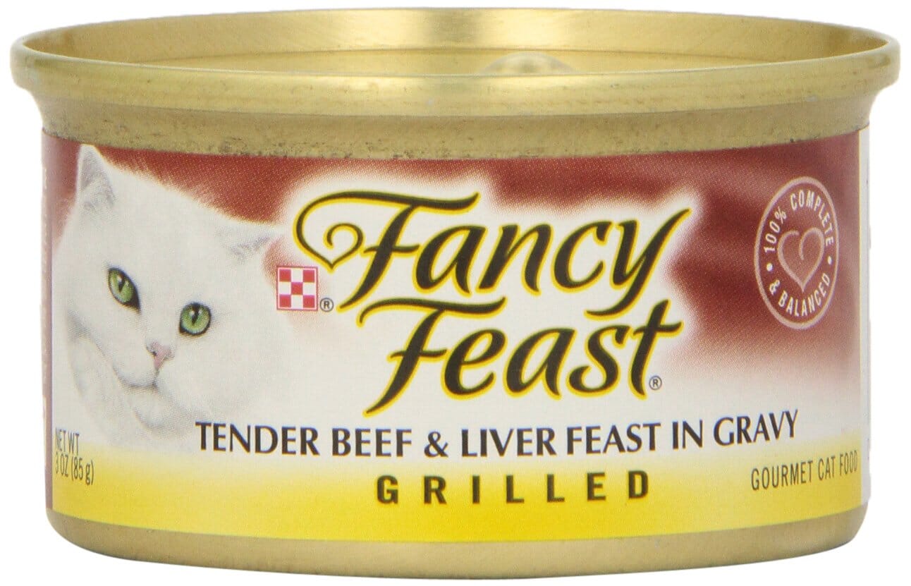 Fancy Feast Grilled Beef and Liver Canned Cat Food  