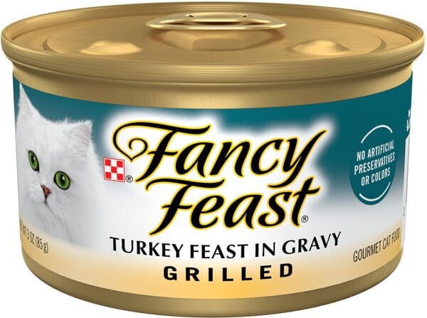 Fancy Feast Grilled Turkey Feast Canned Cat Food  