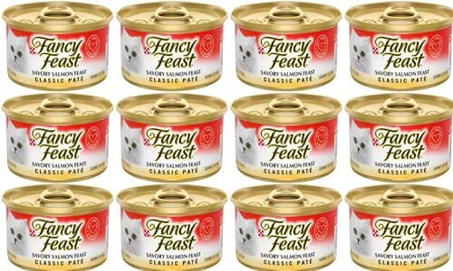 Fancy Feast Savory Salmon Canned Cat Food  