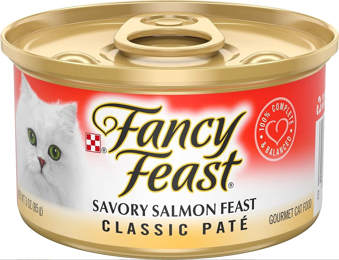 Fancy Feast Savory Salmon Canned Cat Food  