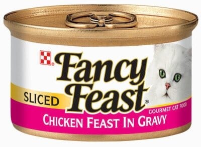 Fancy Feast Sliced Chicken Feast in Gravy Canned Cat Food  