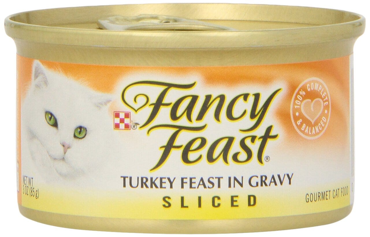 Fancy Feast Sliced Turkey Canned Cat Food  