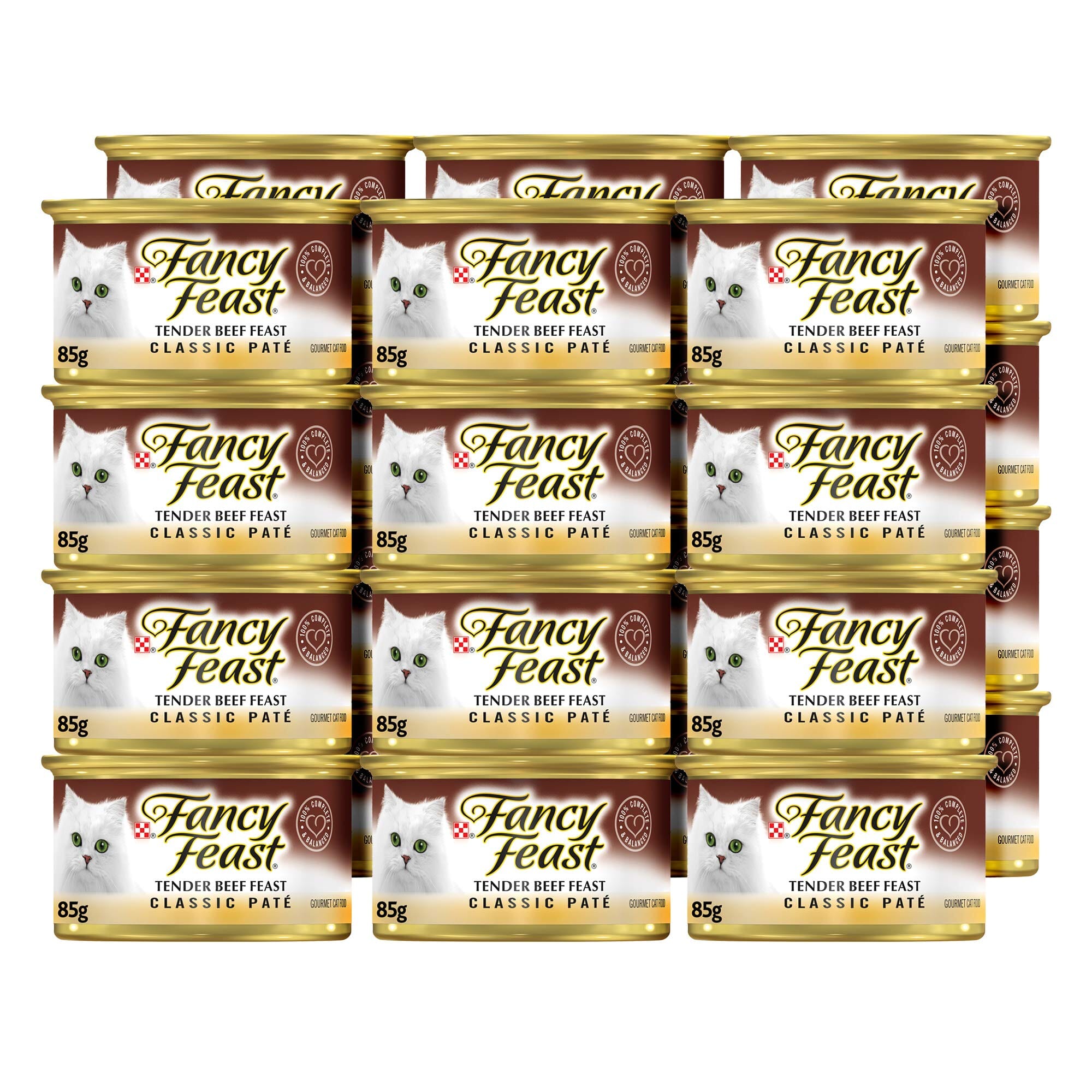 Fancy Feast Tender Beef Pate Canned Cat Food  