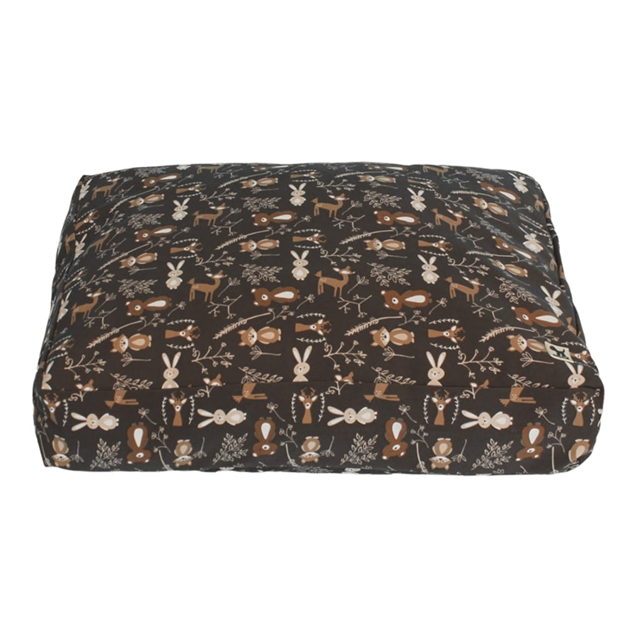 Molly Mutt Gorgeous Beast Duvet 100% Cotton Breathable and Washable Pet Bed Cover - Dark Brown