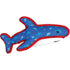 The Worthy Dog Chomp Shark Squeak Nylon and Plush Dog Toy