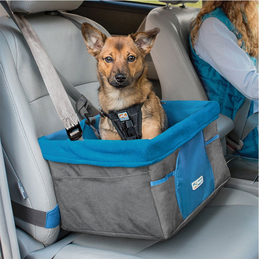 Kurgo Rover Dog Booster Car Seat with Seatbelt Tether