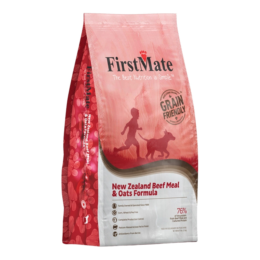 FirstMate New Zealand Beef Meal and Oats Formula Dry Dog Food