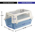 Ferplast Atlas Top Loading Door Travel Pet Kennel Carrier - Blue - 22" Inches  