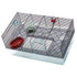 Ferplast Favola Multi-Level Hamster Cage with Bottle and Dish - Black - 23.6" X 14.4" X 11.8" Inches  
