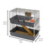 Ferplast Krolik 140 Plus Small Animal Rabbit Cage - L:56" X W:23.6" X H:19.7" Inches  